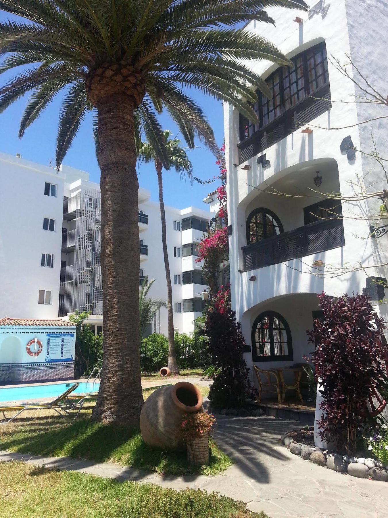 Apartamentos El Chaparral Playa del Inglés Esterno foto