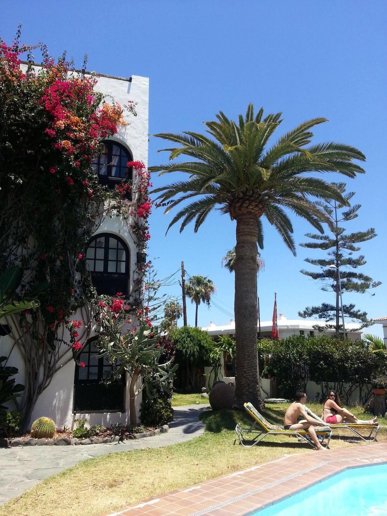 Apartamentos El Chaparral Playa del Inglés Esterno foto