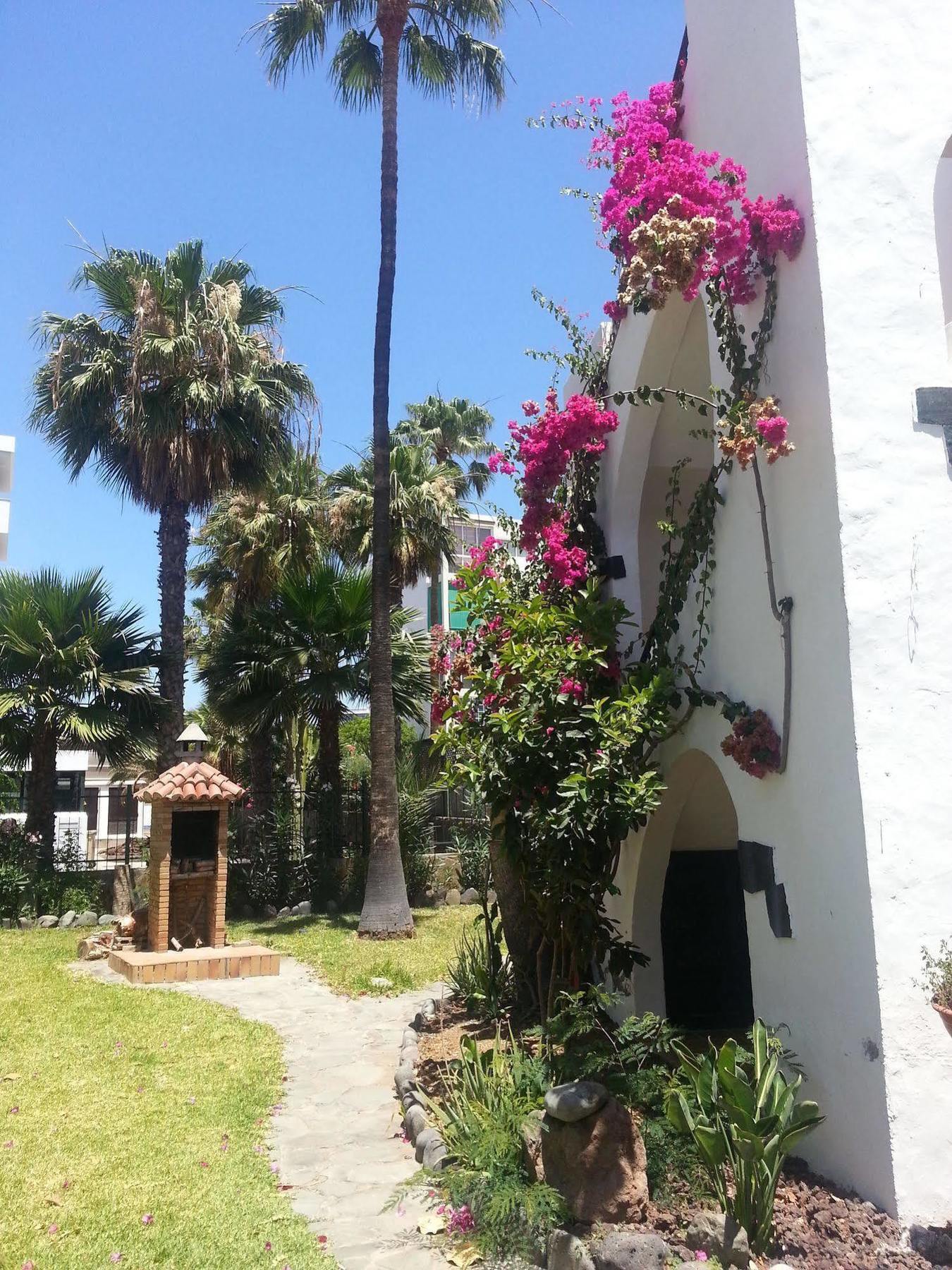 Apartamentos El Chaparral Playa del Inglés Esterno foto