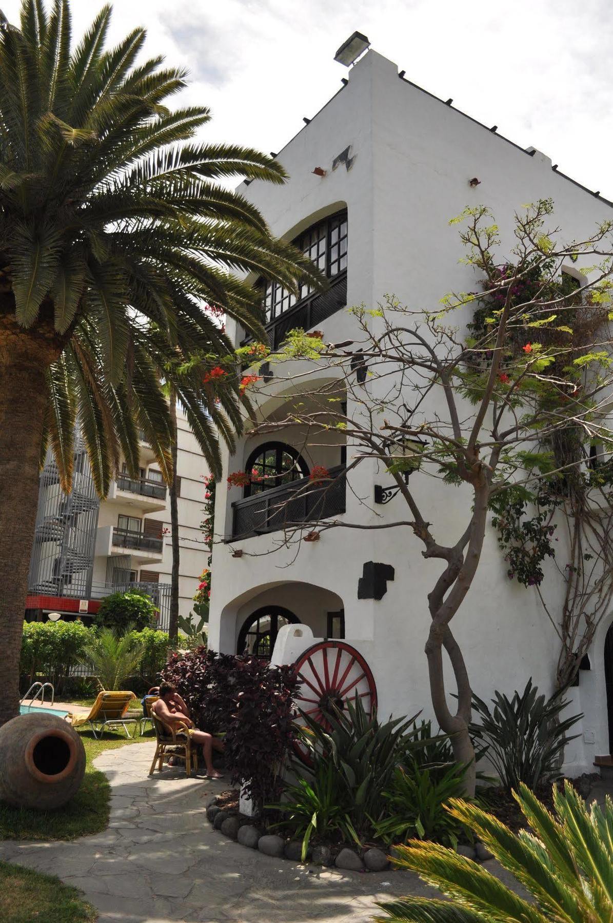 Apartamentos El Chaparral Playa del Inglés Esterno foto
